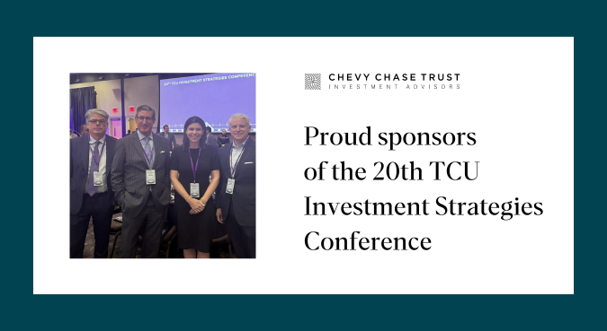 Chevy Chase Trust team at the 2024 TCU Investment Strategies Conference